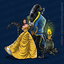 Load image into Gallery viewer, Secret_Shirts Magnets / 3&quot;x3&quot; / Navy Beauty And The Alien
