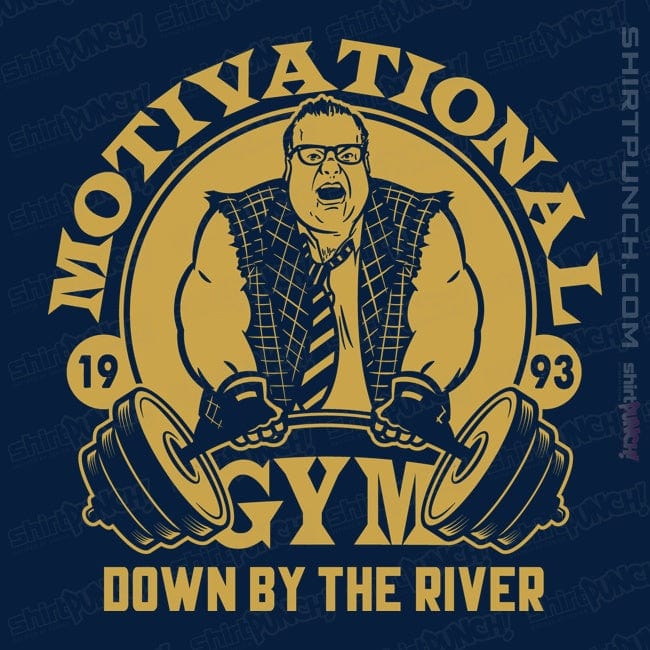 Secret_Shirts Magnets / 3"x3" / Navy Foley's Gym