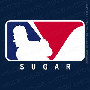 Secret_Shirts Magnets / 3"x3" / Navy Sugar League