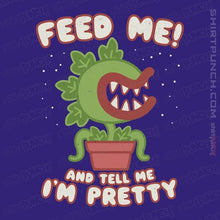 Load image into Gallery viewer, Daily_Deal_Shirts Magnets / 3&quot;x3&quot; / Violet Feed Me!!
