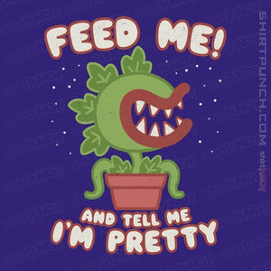 Daily_Deal_Shirts Magnets / 3"x3" / Violet Feed Me!!