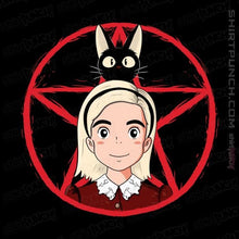 Load image into Gallery viewer, Shirts Magnets / 3&quot;x3&quot; / Black Sabrina Delivery Service
