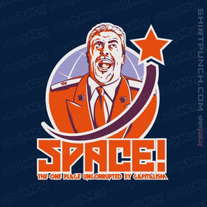 Daily_Deal_Shirts Magnets / 3"x3" / Navy Space!