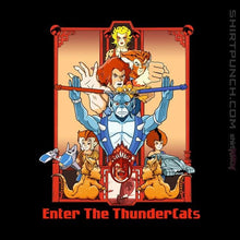 Load image into Gallery viewer, Shirts Magnets / 3&quot;x3&quot; / Black Enter The Thundercats
