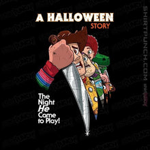 Load image into Gallery viewer, Shirts Magnets / 3&quot;x3&quot; / Black A Halloween Story
