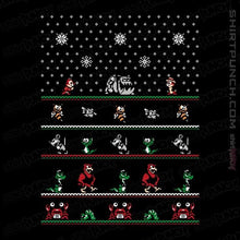 Load image into Gallery viewer, Shirts Magnets / 3&quot;x3&quot; / Black Chip n Dale Christmas Rangers
