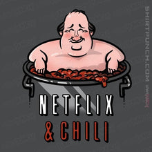 Load image into Gallery viewer, Secret_Shirts Magnets / 3&quot;x3&quot; / Charcoal Netflix And Chili
