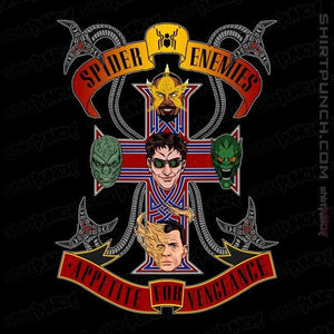 Daily_Deal_Shirts Magnets / 3"x3" / Black Spider Enemies