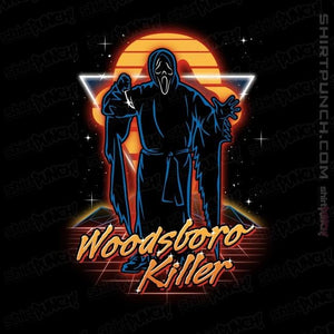 Secret_Shirts Magnets / 3"x3" / Black Retro Killer