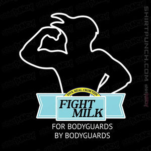Secret_Shirts Magnets / 3"x3" / Black Fight Milk Secret Sale