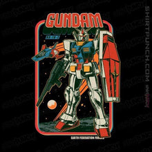 Load image into Gallery viewer, Shirts Magnets / 3&quot;x3&quot; / Black Retro RX-78-2
