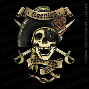 Daily_Deal_Shirts Magnets / 3"x3" / Black Goonies Tattoo