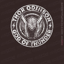 Load image into Gallery viewer, Secret_Shirts Magnets / 3&quot;x3&quot; / Dark Chocolate Thor God Of Thunder
