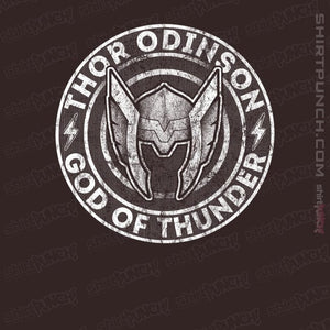 Secret_Shirts Magnets / 3"x3" / Dark Chocolate Thor God Of Thunder