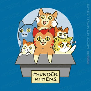 Shirts Magnets / 3"x3" / Sapphire Thunder Kittens