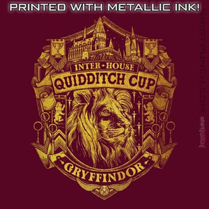 Sold_Out_Shirts Magnets / 3"x3" / Maroon Team Gryffindor
