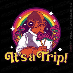 Daily_Deal_Shirts Magnets / 3"x3" / Black It's A Trip!