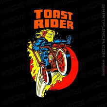 Load image into Gallery viewer, Shirts Magnets / 3&quot;x3&quot; / Black Toast Rider
