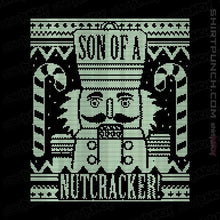 Load image into Gallery viewer, Shirts Magnets / 3&quot;x3&quot; / Black Son of a Nut Cracker
