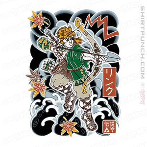 Daily_Deal_Shirts Magnets / 3"x3" / White Irezumi Link