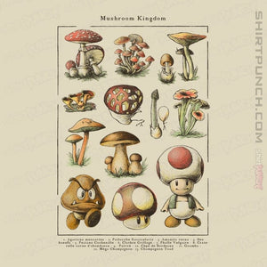 Daily_Deal_Shirts Magnets / 3"x3" / Natural Mario Mushrooms