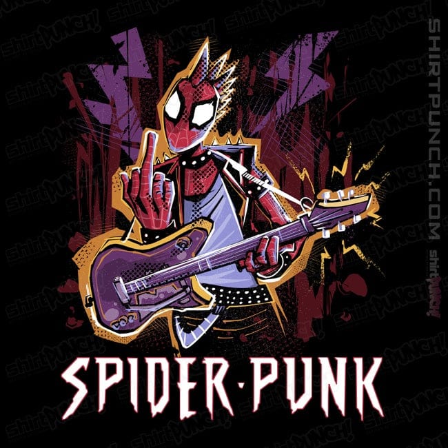 Secret_Shirts Magnets / 3"x3" / Black The Spider Punk
