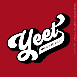 Shirts Magnets / 3"x3" / Red Yeet Yourself