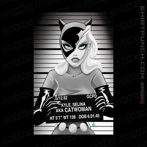 Shirts Magnets / 3"x3" / Black Not So Purr-fect Crime