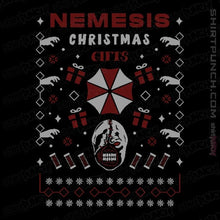 Load image into Gallery viewer, Shirts Magnets / 3&quot;x3&quot; / Black Nemesis Christmas Ugly Sweater
