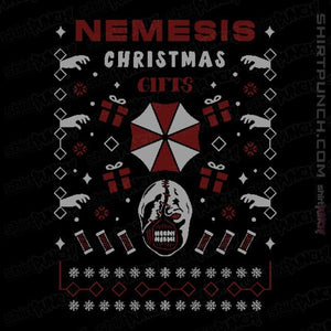 Shirts Magnets / 3"x3" / Black Nemesis Christmas Ugly Sweater