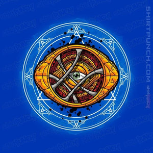 Shirts Magnets / 3"x3" / Royal Blue Master Of Time
