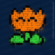 Load image into Gallery viewer, Secret_Shirts Magnets / 3&quot;x3&quot; / Navy Flower Graffiti
