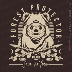 Shirts Magnets / 3"x3" / Dark Chocolate The Forest Protector