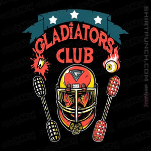 Daily_Deal_Shirts Magnets / 3"x3" / Black Gladiators Club