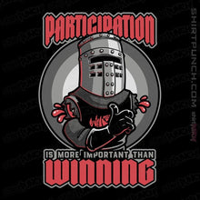 Load image into Gallery viewer, Secret_Shirts Magnets / 3&quot;x3&quot; / Black The Participation Knight
