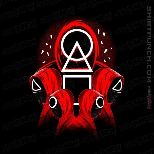 Secret_Shirts Magnets / 3"x3" / Black Squid Game Banzai