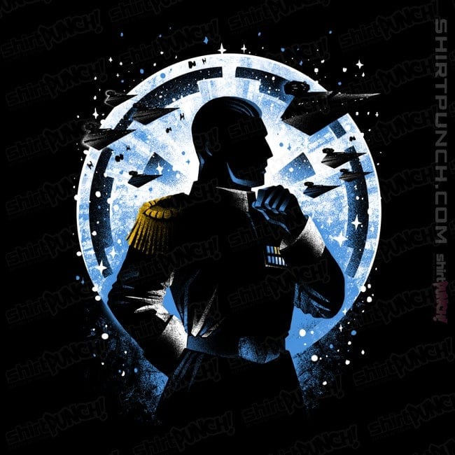 Daily_Deal_Shirts Magnets / 3"x3" / Black Grand Admiral
