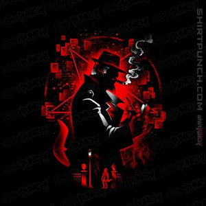 Daily_Deal_Shirts Magnets / 3"x3" / Black Demon Detective