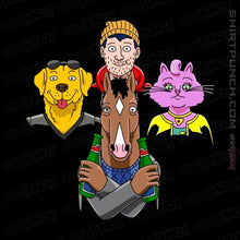 Load image into Gallery viewer, Shirts Magnets / 3&quot;x3&quot; / Black Bojack Rhapsody
