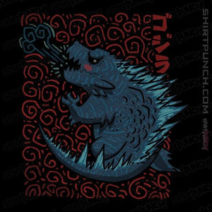 Shirts Magnets / 3"x3" / Black Tiny Kaiju