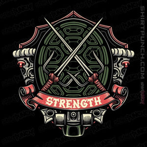 Daily_Deal_Shirts Magnets / 3"x3" / Black Turtles Raphael