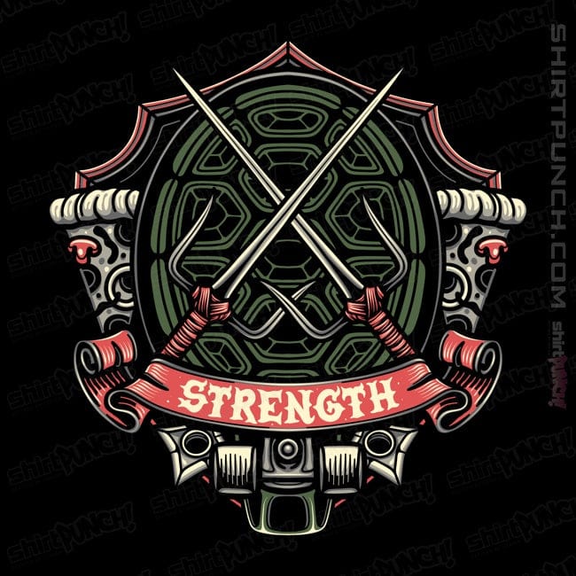 Daily_Deal_Shirts Magnets / 3"x3" / Black Turtles Raphael