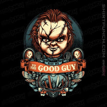 Load image into Gallery viewer, Shirts Magnets / 3&quot;x3&quot; / Black Say Hi To The Good Guy
