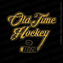 Load image into Gallery viewer, Shirts Magnets / 3&quot;x3&quot; / Black Old Time Hockey
