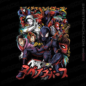 Last_Chance_Shirts Magnets / 3"x3" / Black Spider In A Spiderverse