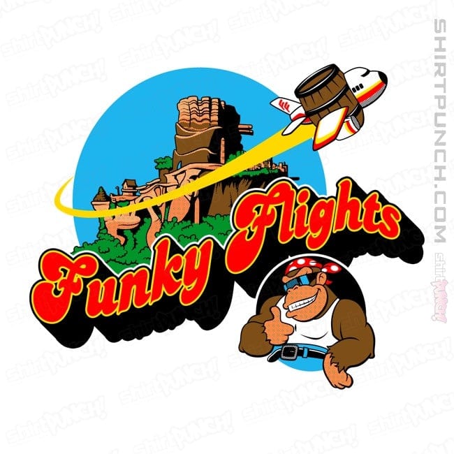 Shirts Magnets / 3"x3" / White Funky Flights