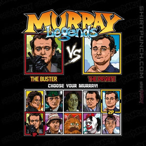 Secret_Shirts Magnets / 3"x3" / Black Murray Legends