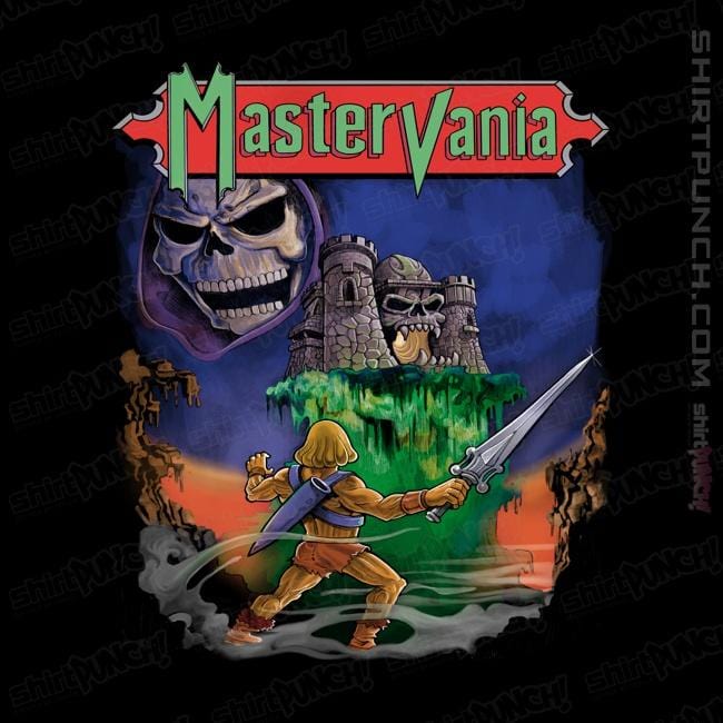 Shirts Magnets / 3"x3" / Black Mastervania
