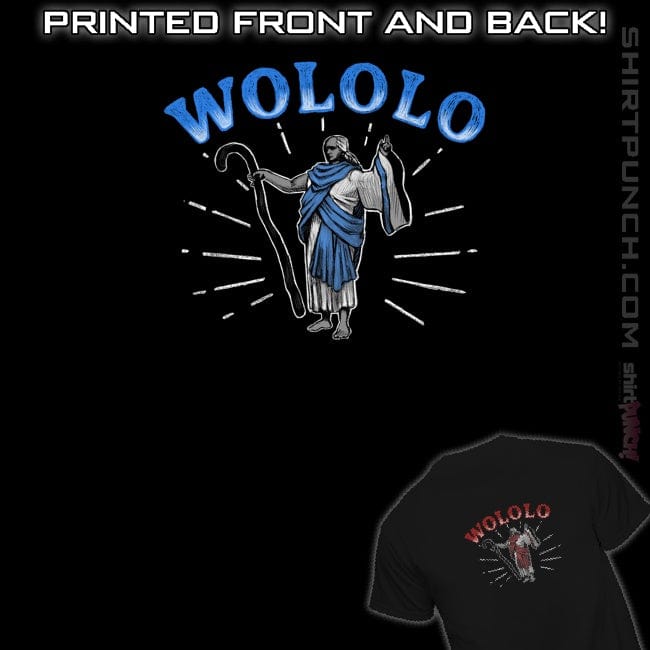 Daily_Deal_Shirts Magnets / 3"x3" / Black Wololo