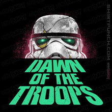 Load image into Gallery viewer, Daily_Deal_Shirts Magnets / 3&quot;x3&quot; / Black Dawn Of The Troops
